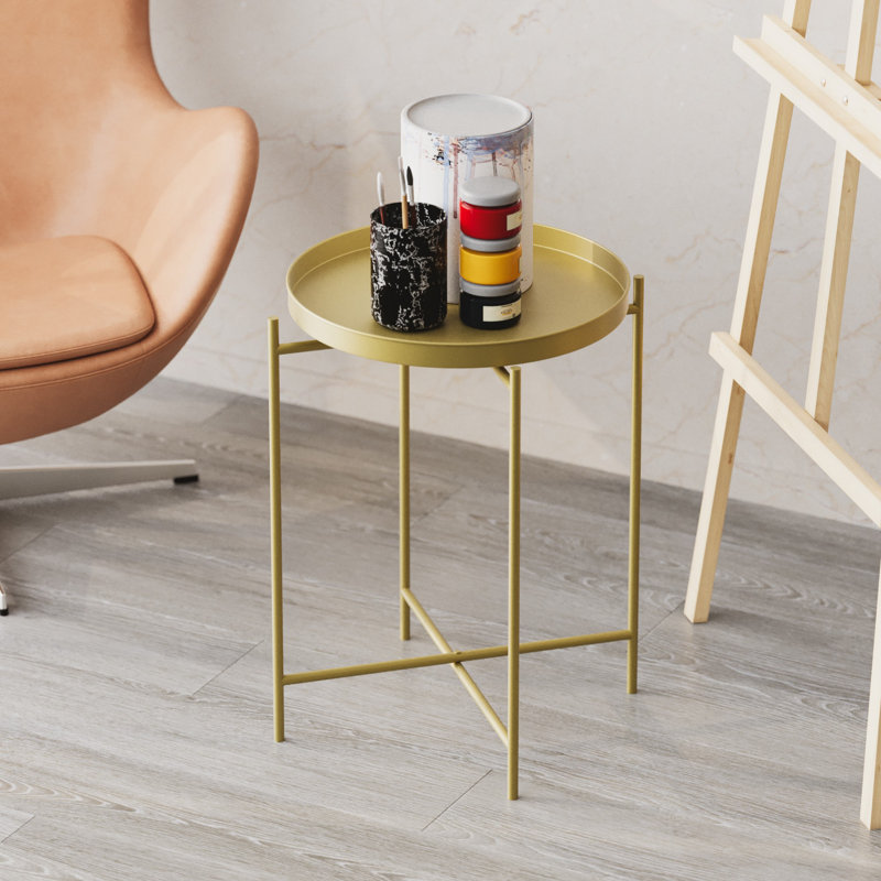 Glorias Coffee Table, Gold, Gold