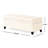 Beige Fabric Storage With Sophisticated Diamond Stitching In Gentle - Creates A Serene And Functional Area-42644324