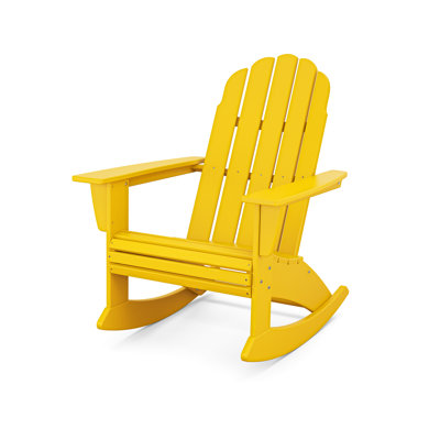 Chaise berçante d'extérieur POLYWOOD