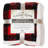 Lumberjack Plaid plush throw