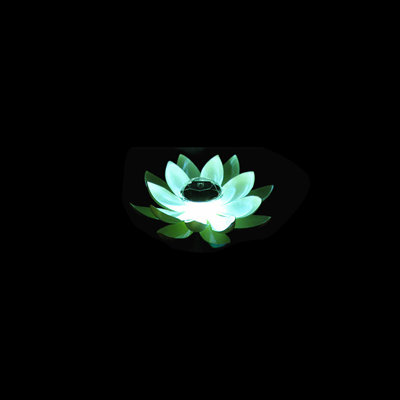 Solar Floating LED Pool Lights Waterproof Solar Flower Pond Decor Lights For Outdoor Garden Pool Wedding Decoration