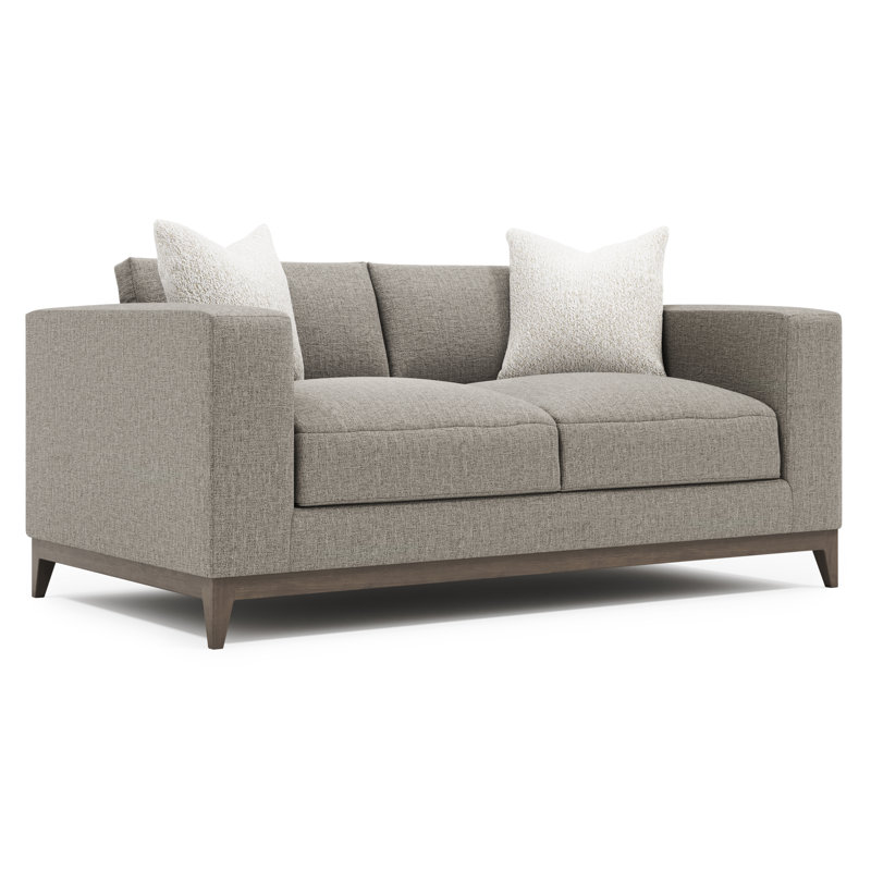 Bernhardt Noel Fabric Loveseat, Oatmeal