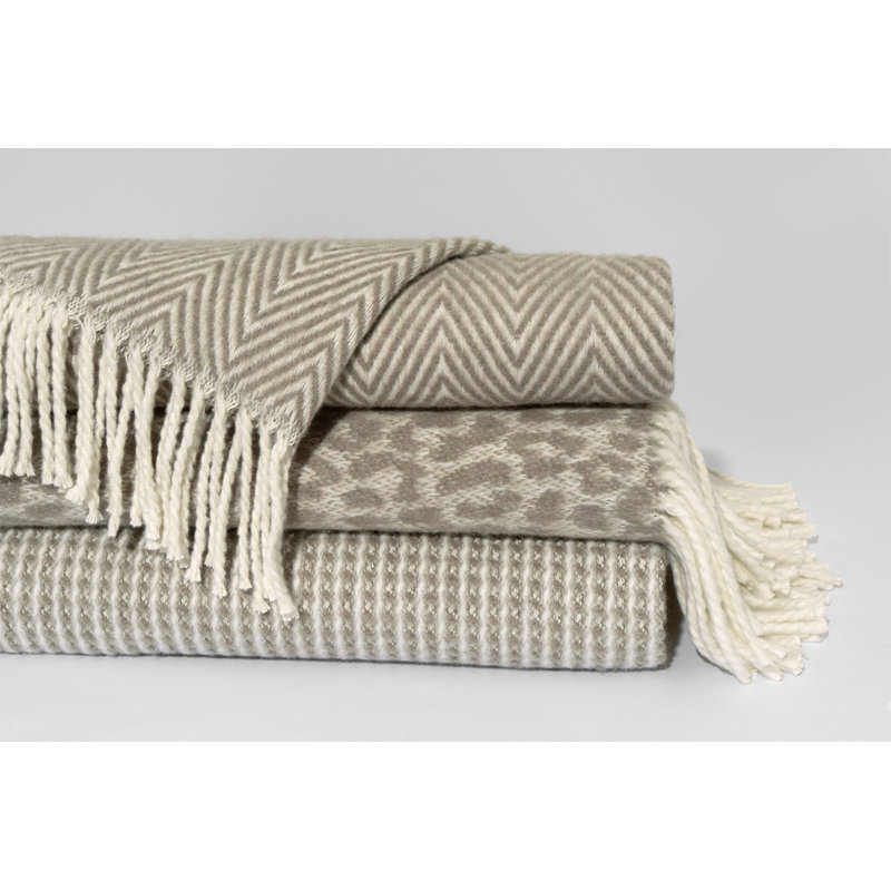 Clayton Throw Blanket, Taupe
