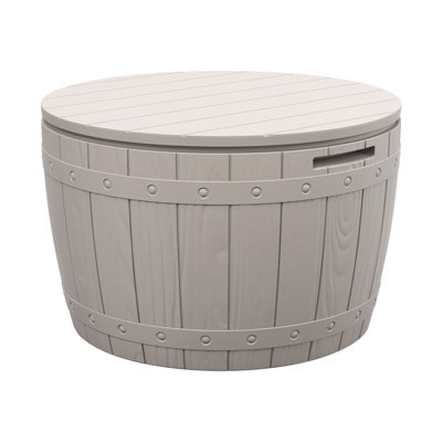 Modern Depo 33 Gallons Water Resistant Polypropylene(PP) Deck Box