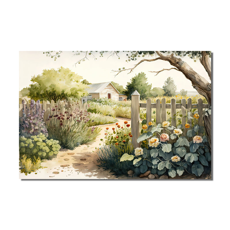 Farm Fresh Garden II - Décoration murale de ferme