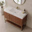 Meuble-lavabo moderne de 36 po avec lavabo, comptoir en pierre frittée et lavabo en céramique, armoire de rangement en bois imperméable avec pieds de support en acier inoxydable-1393418930-1393418932