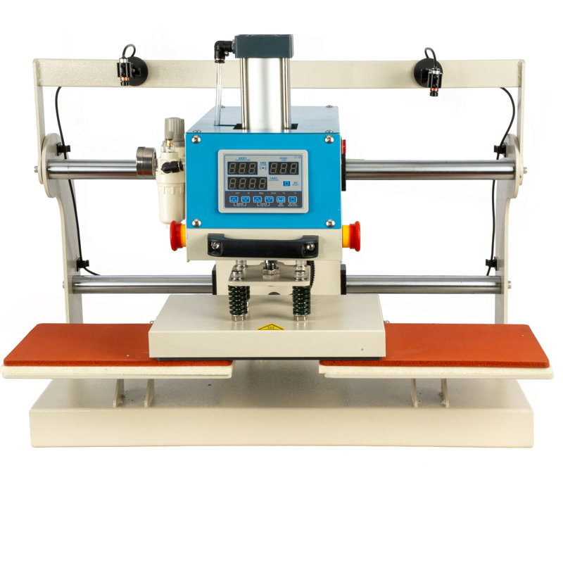 Presse à chaud pneumatique 8 X 12 pouces, 110V, 800W