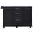 Ardell 50.7" Modern Farmhouse Kitchen Island With Faux Marble Top And Concealed Trash Can-116251350
