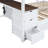Full Over Fulll Bunk Bed with Trundle Storage and Desk, Perfect for Space - Saving and Comfortable Living in Any Bedroom