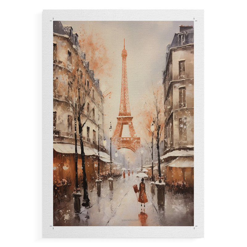 Art des Fêtes de Noël - Impression sur toile seulement - non encadrée, H 18 po x l 12 po