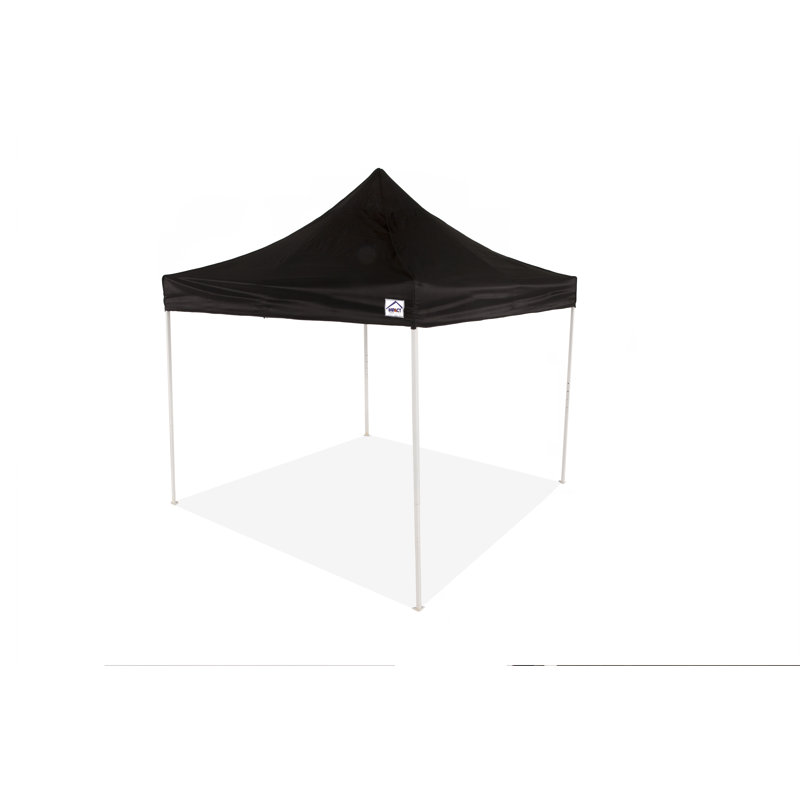 Pavillon dépliant en acier l 10 pi x P 10 pi Tlkit, Noir
