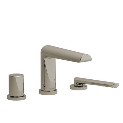 Garniture de robinet de baignoire à 3 trous Parabola