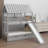 House Bunk Bed With Trundle And Slide, Storage Staircase, Roof And Window Design-636638199