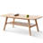 Center Table Low Table 100% Solid Wood Top Plate Desk Coffee Table Width 80 X Depth 50 X Height 44 Cm Study Desk Work From Home Easy To Assemble Natural Wood With Storage Shelf Natural Writing Desk-2005136673-2004089267