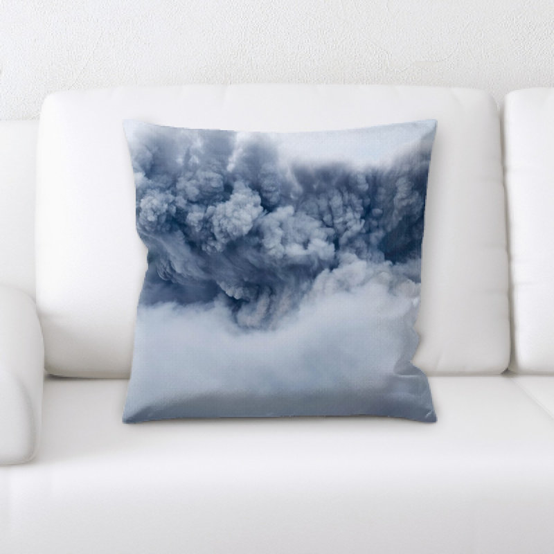 Microsuede Throw Pillow