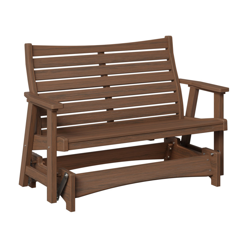 Bristol Outdoor Glider, Brazilian Walnut