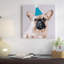 Milo light gray, reproduction d’art sur toile tendue-74737094-74737089-74737092
