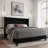 Elinah Queen Tufted Upholstered Wingback Panel Bed-588244532-588244533