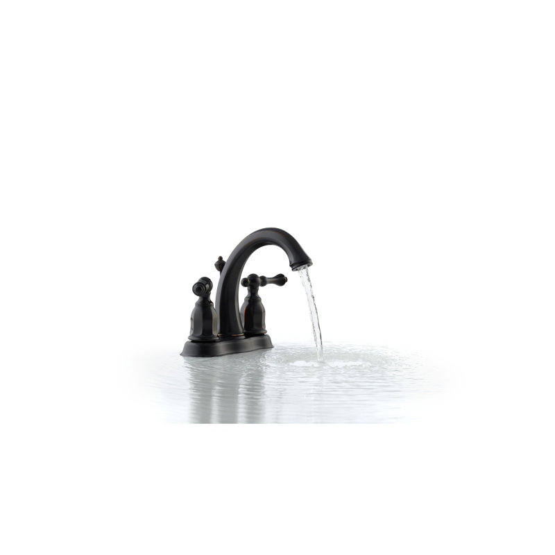 Kelston Centerset Faucet with Drain Assembly, Bronze frotté à l'huile