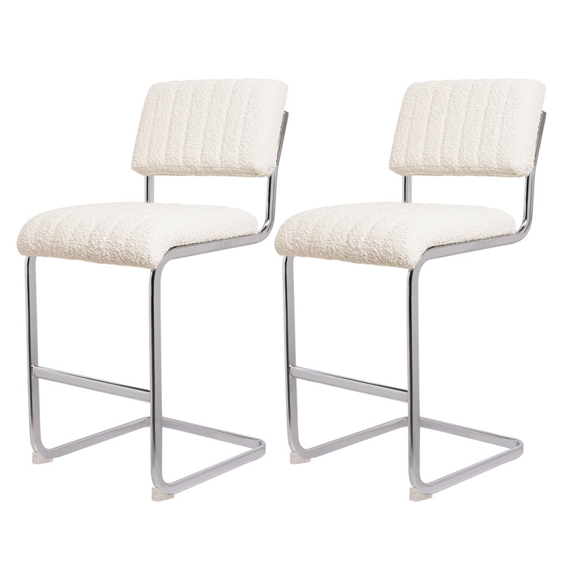 Tabouret de comptoir 38,5 po Caeleigh, Beige