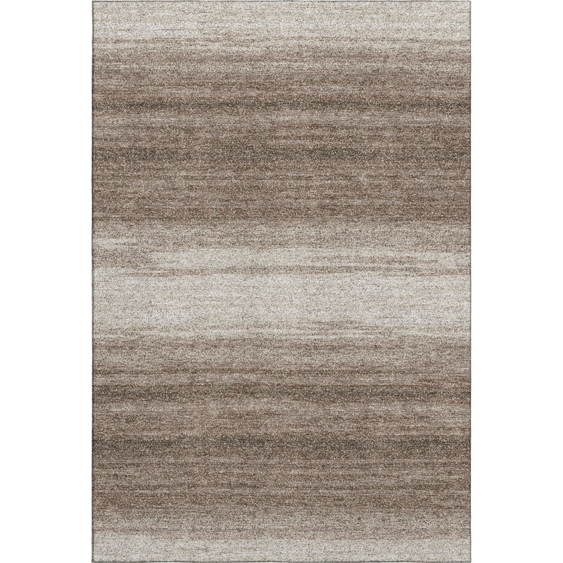 Premium Machine Washable Diskin AMF1033 Striped Rug, Rectangle 3' x 5'