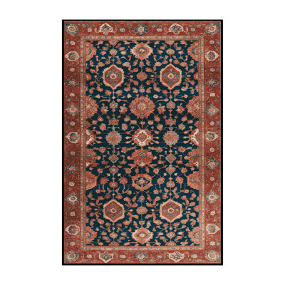 Tapis brun lavable à la machine