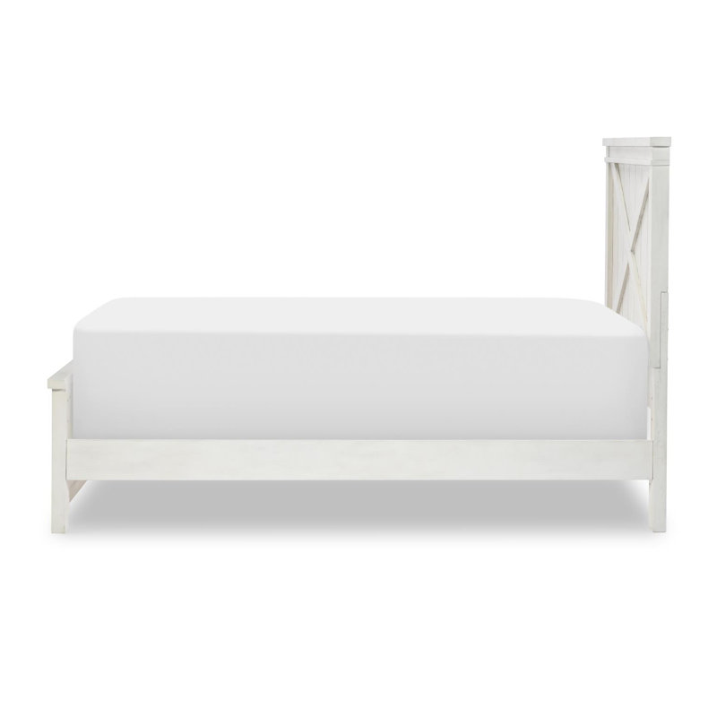 Harriett COMPLETE PANEL BED 33, Twin, White