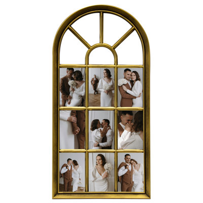 9-Opening  4×6 Collage Wall Photo Frame