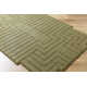 Loretto Hand Loomed Wool Green Rug
