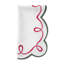 Ribbon Twirl Cotton Blend Scalloped Napkins-1816766191