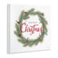 Art mural sur toile Traditional Merry Wreath par House Fenway