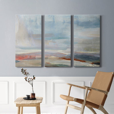 Coldwater Canyon - peinture sur toile tendue 3 pièces
