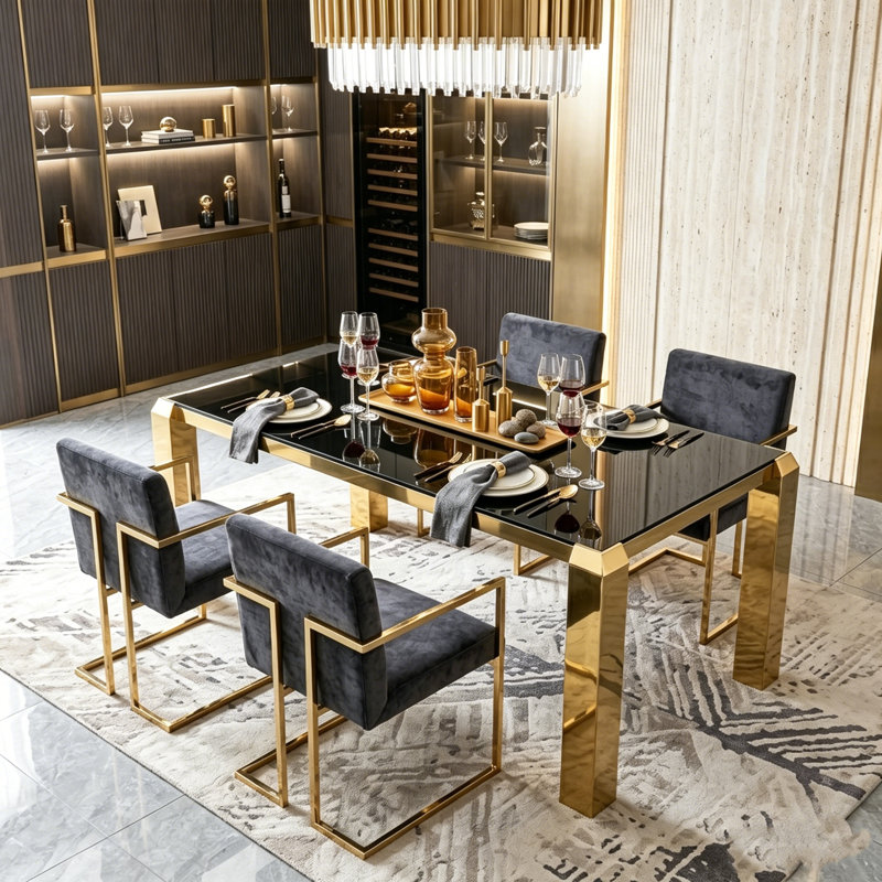 Table de salle à manger 62,99 po Modern Luxury