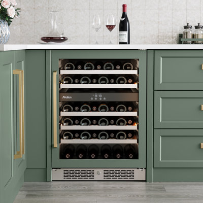 45 Bottle Dual Zone Freestanding Wine Refrigerator