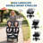Lightweight Double Stroller for Twins and Toddlers – Side by Side or Tandem, Compact Fold, High Landscape Seats & Adjustable Canopy, 5-Point Harness, Parent Cup Holders – Light Gray-126359856