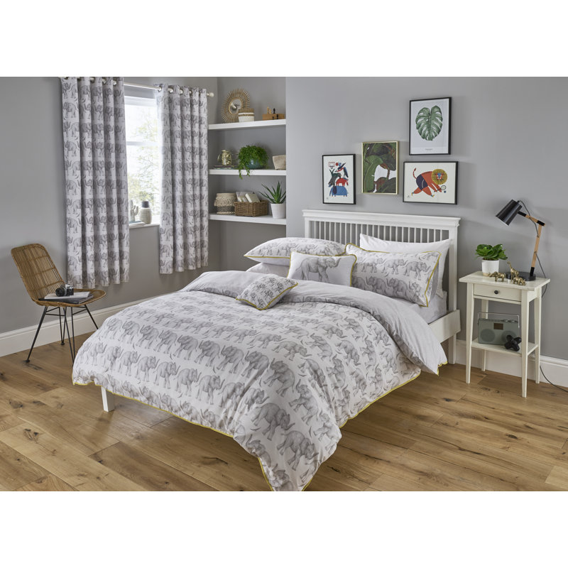 Wildlife Duvet Cover Set with Pillowcases, Double - 2 Standard Pillowcases