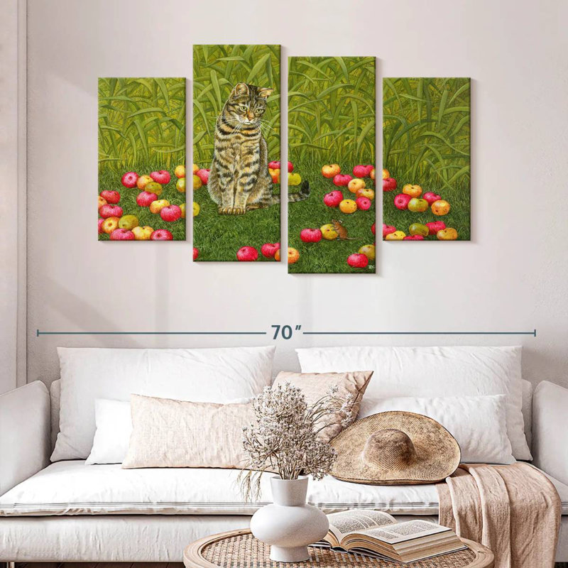Brampt The Apple-Mouse, 32" H x 52" W