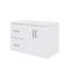 Meuble-lavabo flottant 36 po avec lavabo 36 po, unité murale moderne peinte avec 2 portes et 2 tiroirs, tablette réglable-1533134871