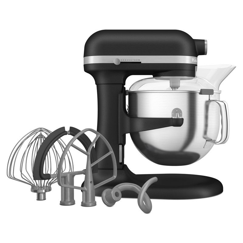 KitchenAid® 7 Quart Bowl-Lift Stand Mixer, Black Matte
