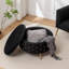 Repose-pieds rond avec rangement Cristen-567905242