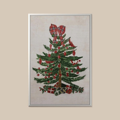 Heritage Christmas Tree by Tava Studios - Graphic Art on Canvas