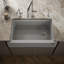 Cairn® Undermount Single-Bowl Farmhouse Kitchen Sink with Fluted Design-65117310