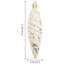 vidaXL Christmas Spiral Shape Ball-445433908
