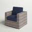 Chaise de patio avec coussins Jaxstin-1020672906