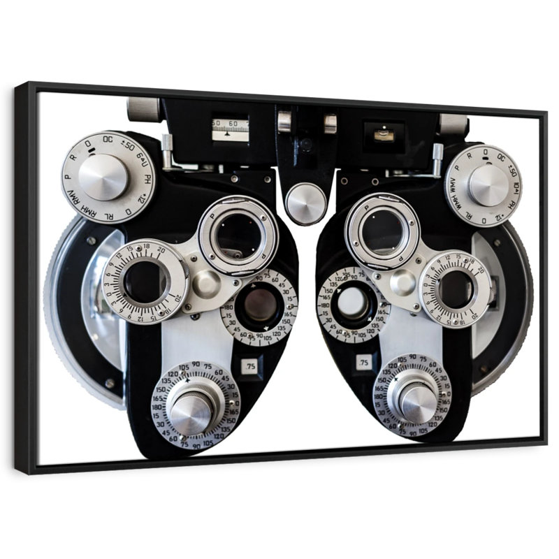 Impression optique sur toile optique Phoropter, H 9 po x l 13 po