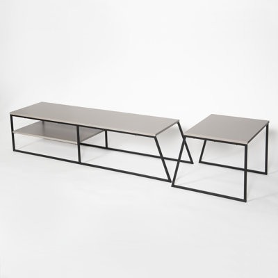 Pal Modern TV Unit Multimedia Centre Stand With Storage White 163cm