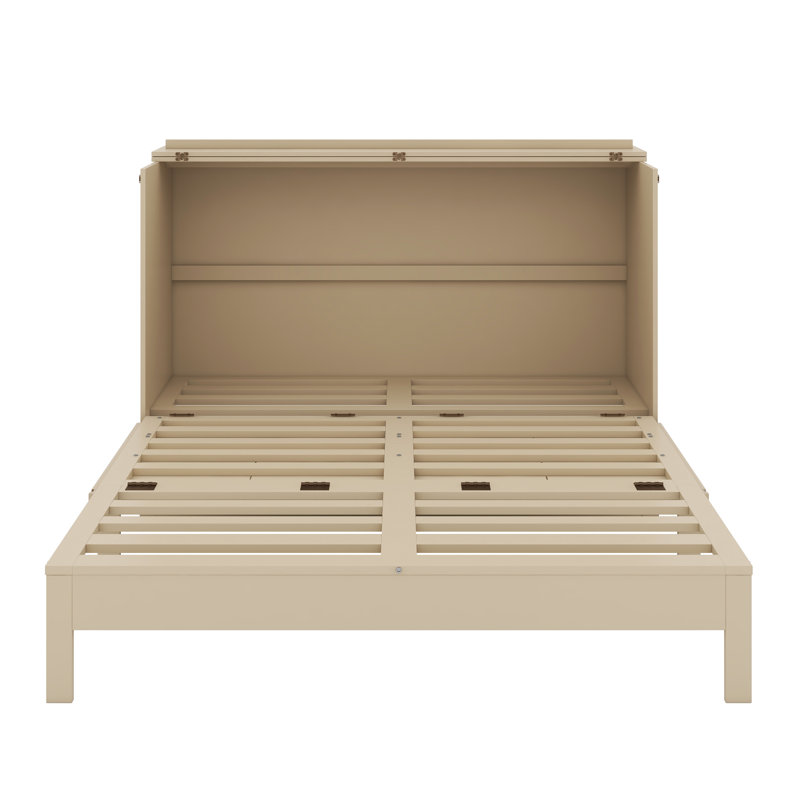 Full Size Murphy Bed With Large Drawers