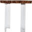 Sigety Solid Wood Top End Table
