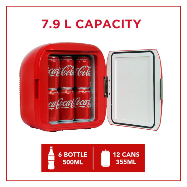 Coca-Cola Sprite 0.14-cu ft Standard-depth Freestanding Mini Fridge (Green)  in the Mini Fridges department at