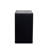 RGB LED Wooden Stackable Shoe Storage Box with Glass Door – 4-Tier Sneaker Display & Shoe Organizer,Black-724597451